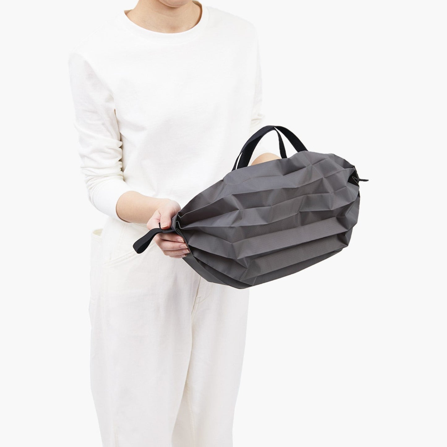 Shupatto Bag - One-Pull Foldable Bag - Sumi (Small)