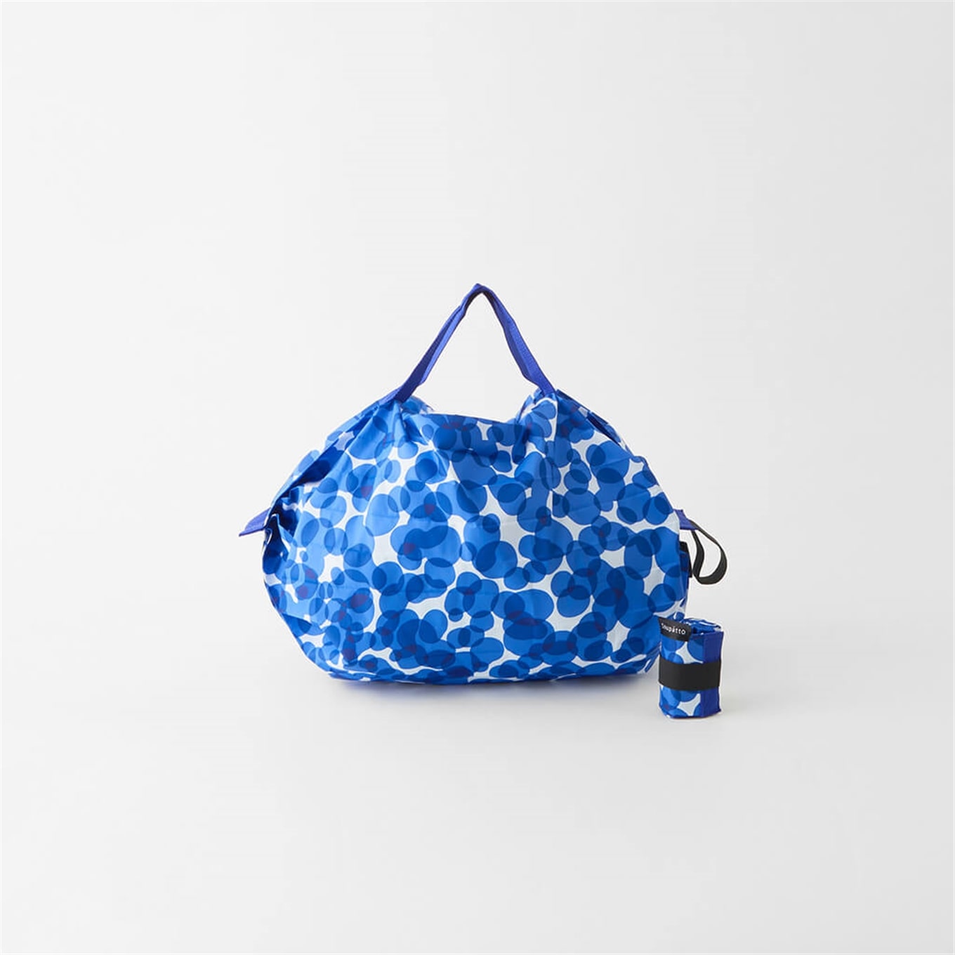 Shupatto Compact One-Pull Foldable Bag - Print - L