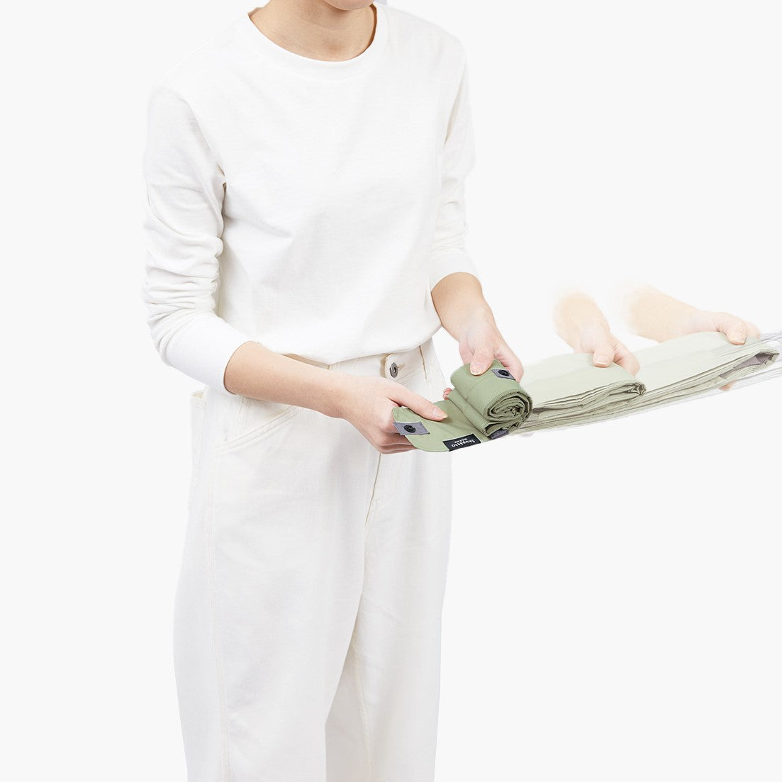 Shupatto Bag - One-Pull Foldable Bag - Mori (Medium)