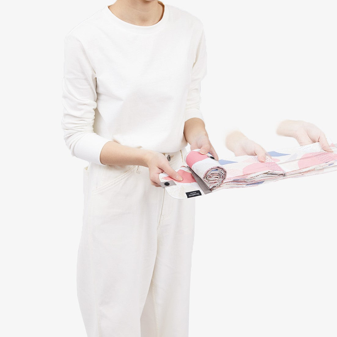 Shupatto Bag - One-Pull Foldable Bag - Hagire (Medium)