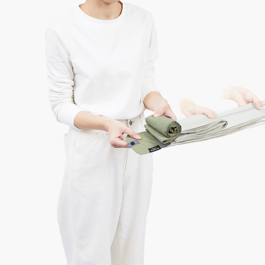Shupatto Bag - One-Pull Foldable Bag - Mori (Large)