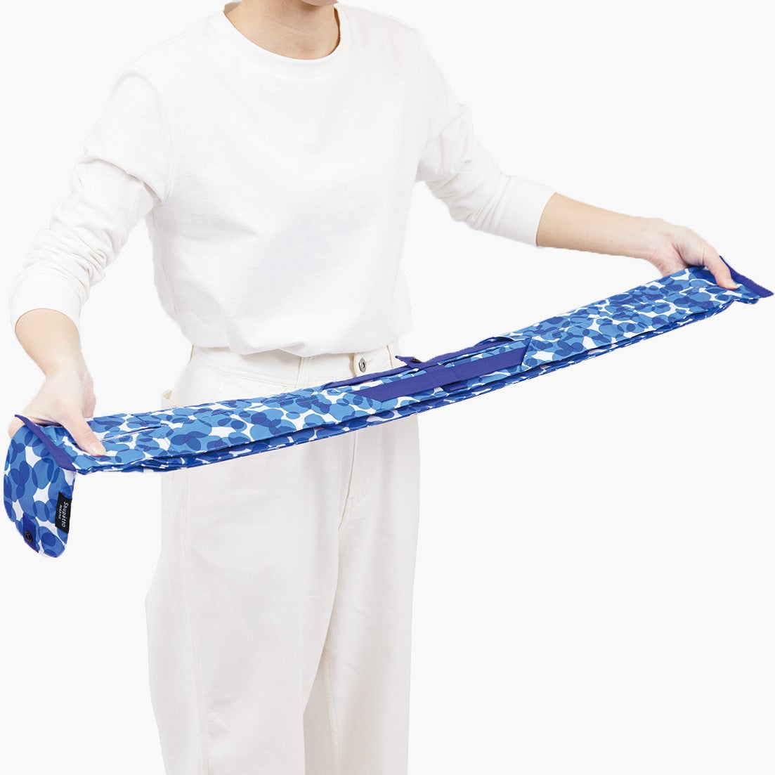 Shupatto Bag - One-Pull Foldable Bag - Umi (Large)
