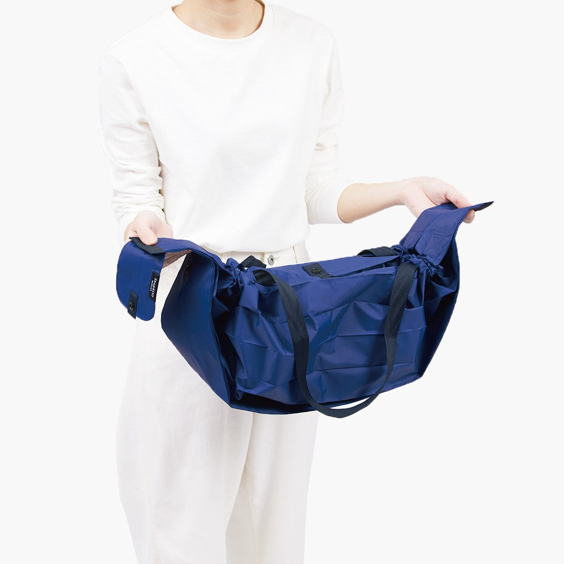 Shupatto Bag - One-Pull Foldable Bag - Yoru (Large)
