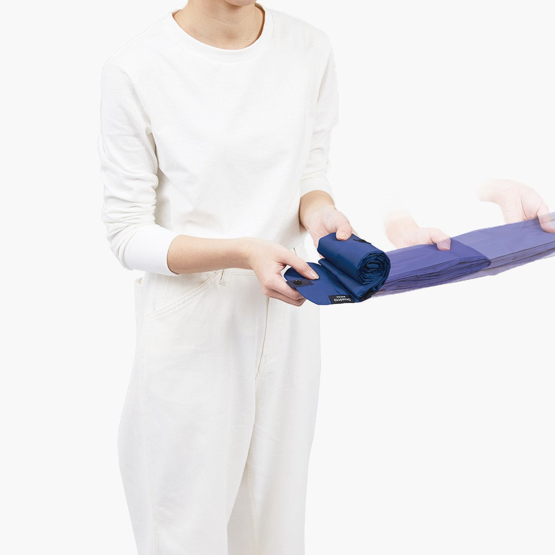 Shupatto Bag - One-Pull Foldable Bag - Yoru (Large)