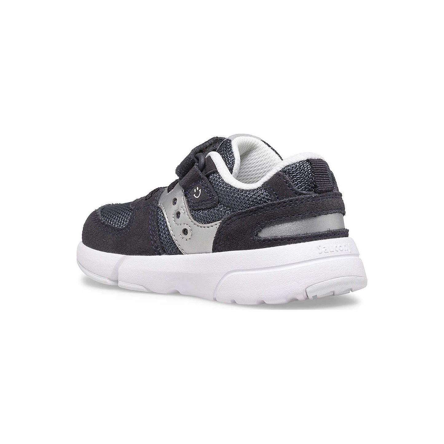 Saucony - Little Kid's Jazz Lite 2.0 Sneaker -  Navy/Silver