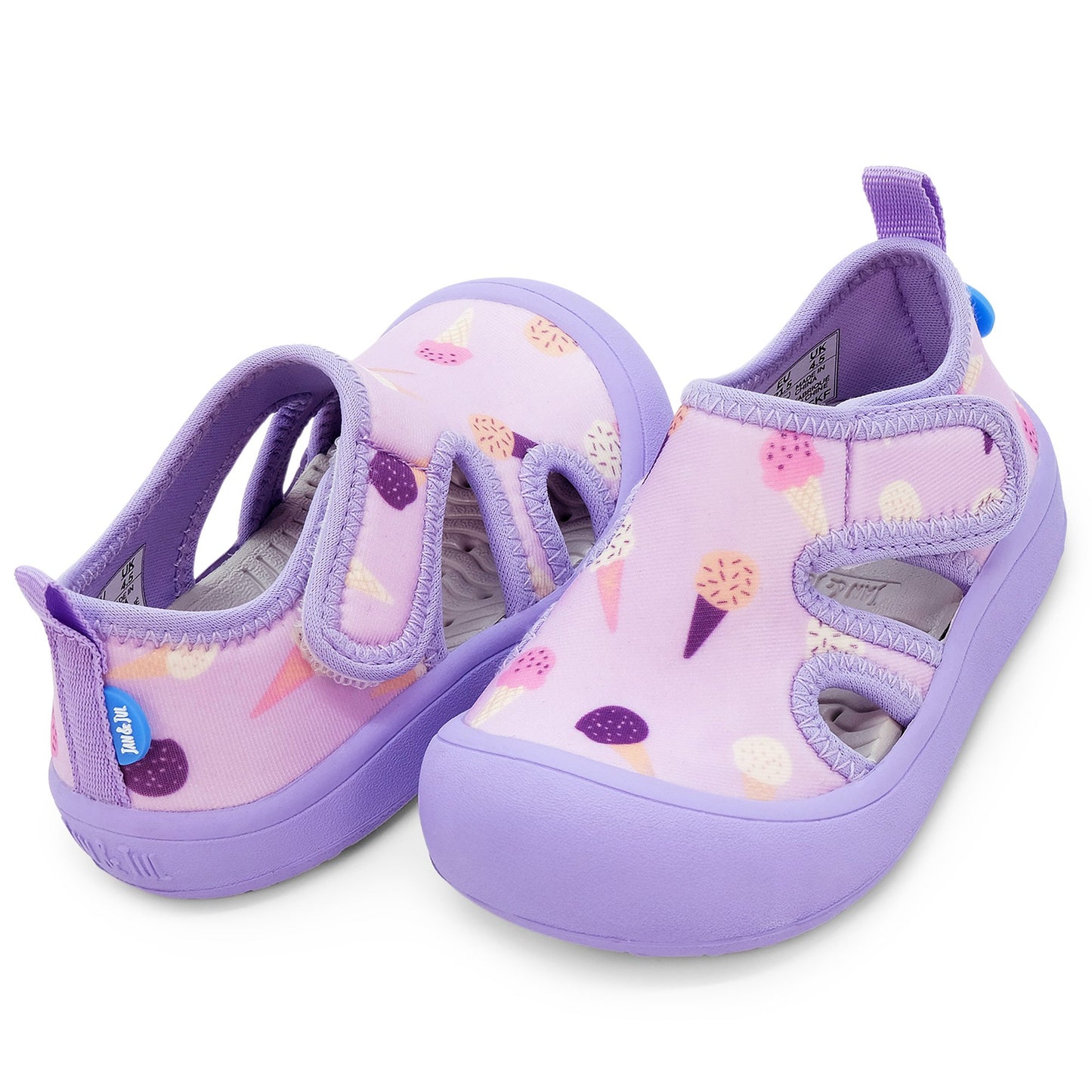 Jan & Jul Kids Kids Sunny Breeze Sandals | Lavender Ice Cream