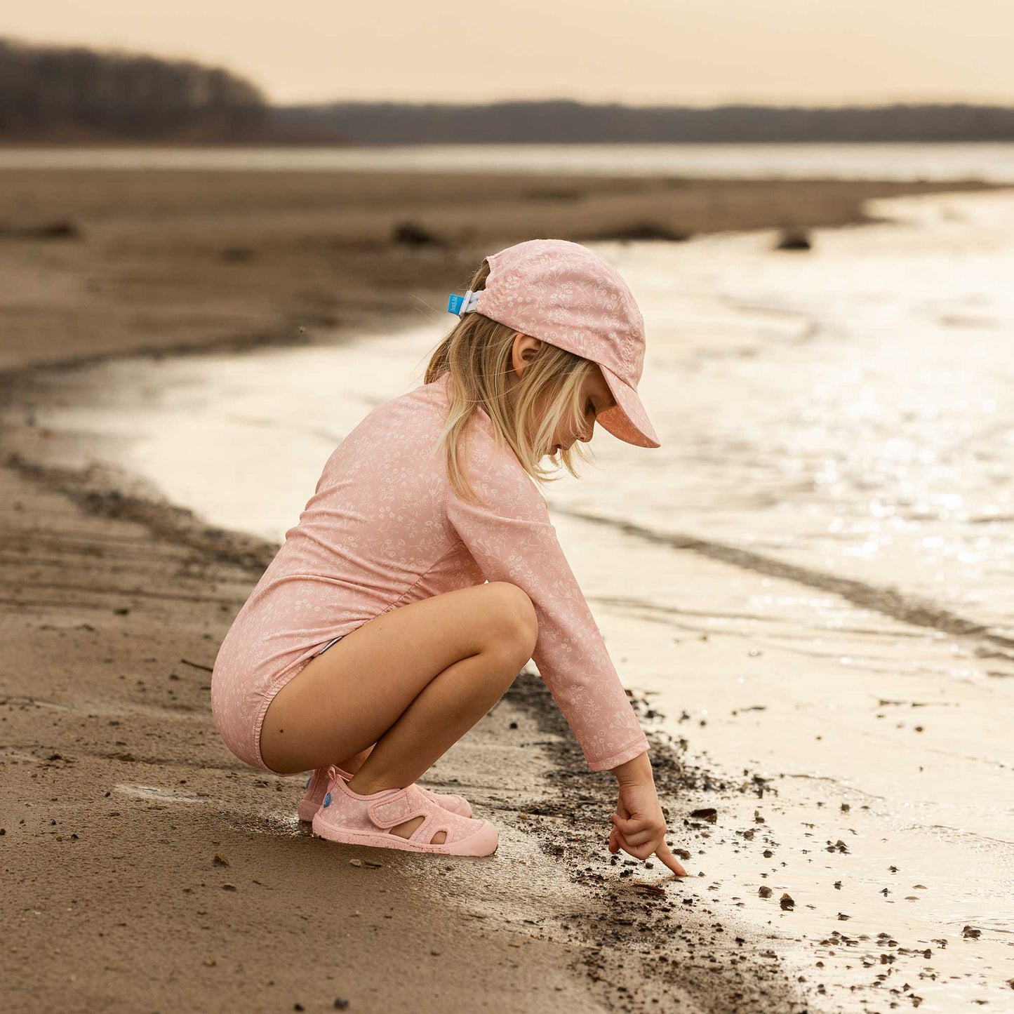 Jan & Jul Kids Kids Sunny Breeze Sandals | Pink Prairie