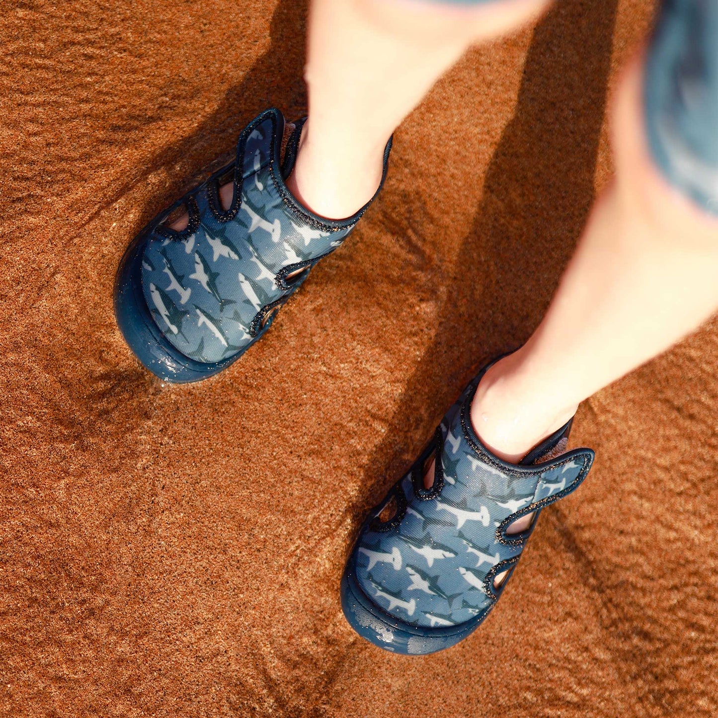 Jan & Jul Kids Sunny Breeze Sandals | Shark