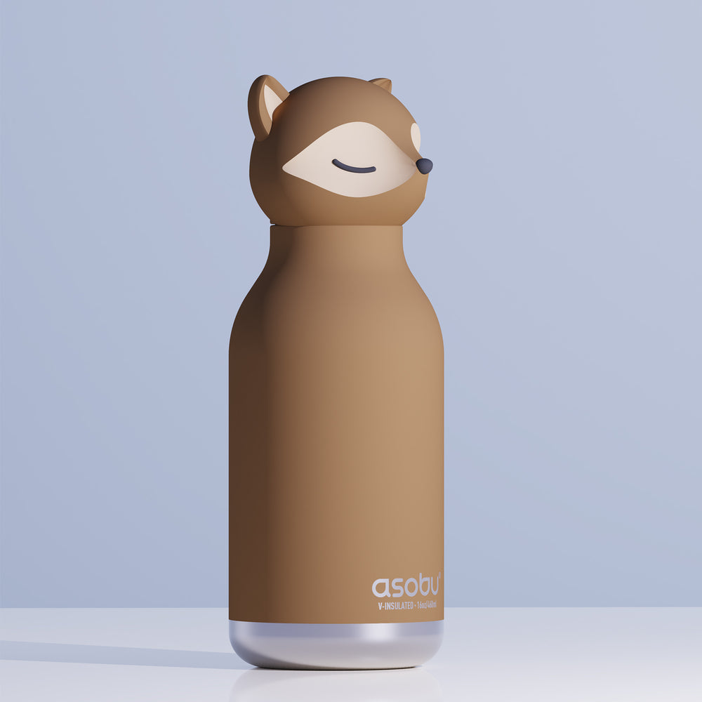 Asobu - 16 oz Bestie Animal Bottle - FOX