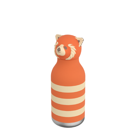 Asobu - 16 oz Bestie Animal Bottle - RED PANDA