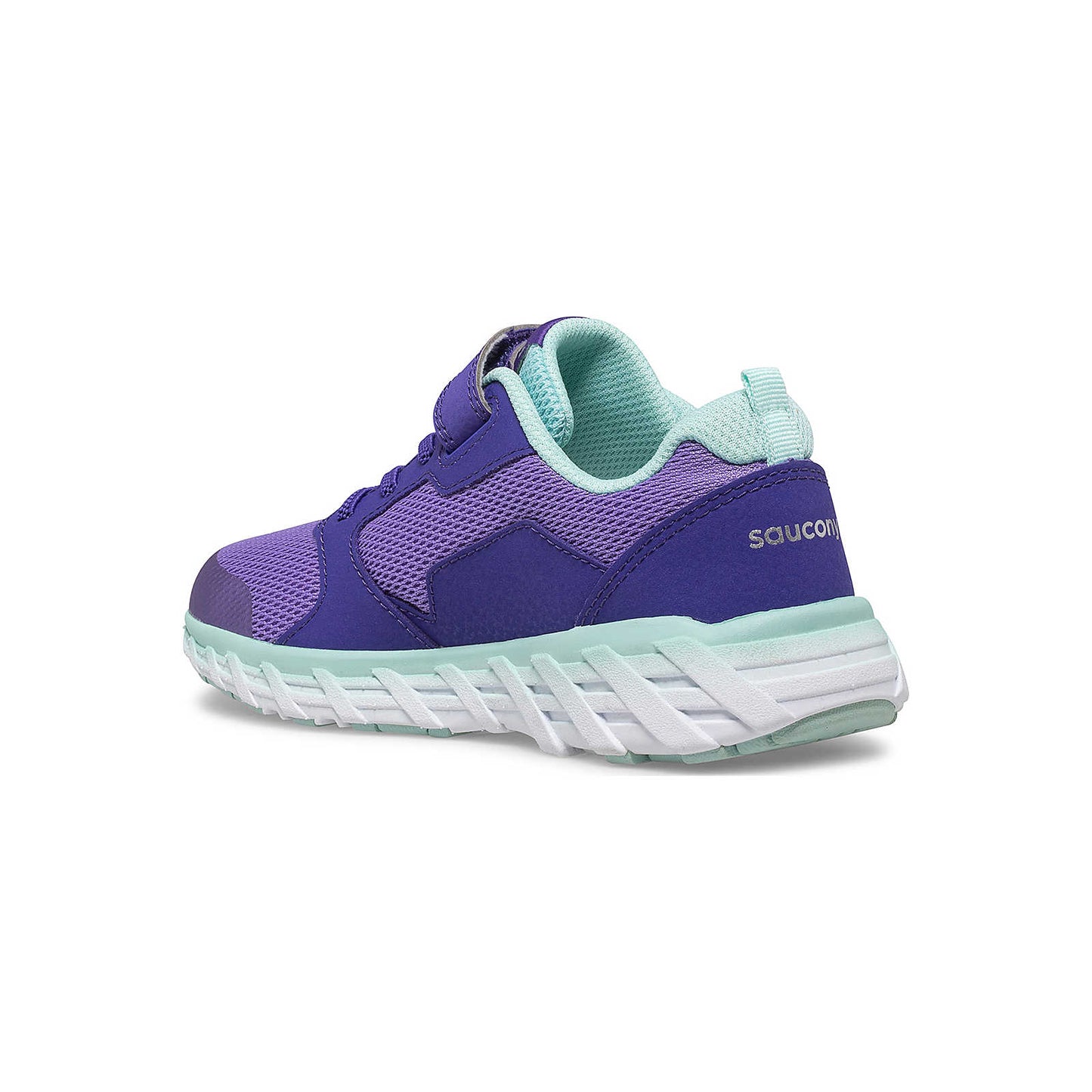 Saucony -Big Kid's Wind 2.0 A/C Sneaker - Purple