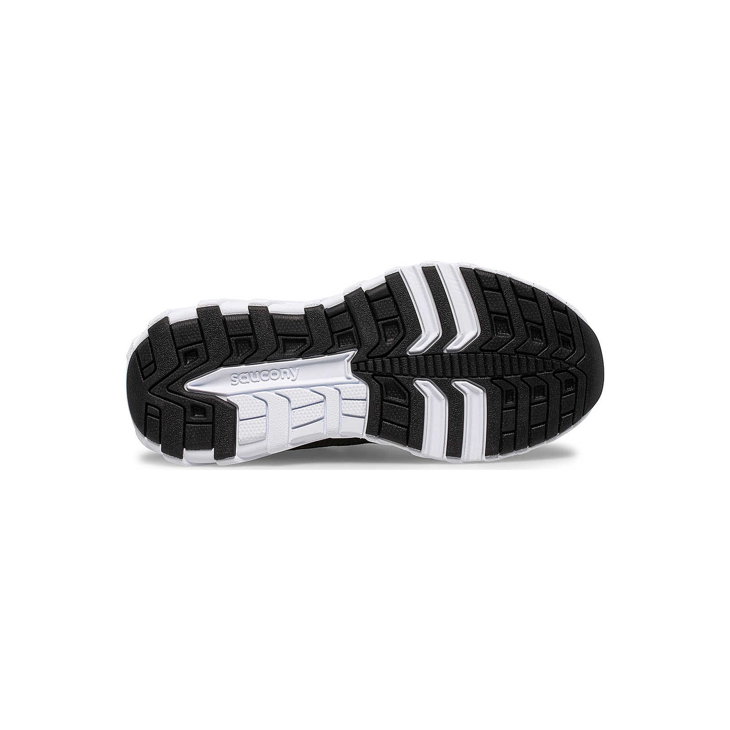 Saucony - Big Kid's Wind 2.0 A/C Sneaker - Black/White