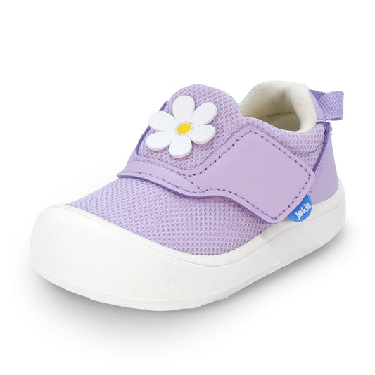 Jan & Jul Kids Mini-Flyer Shoe - Purple Daisy