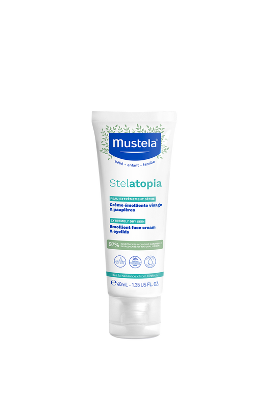 Mustela Stelatopia emollient facial cream 40 mL