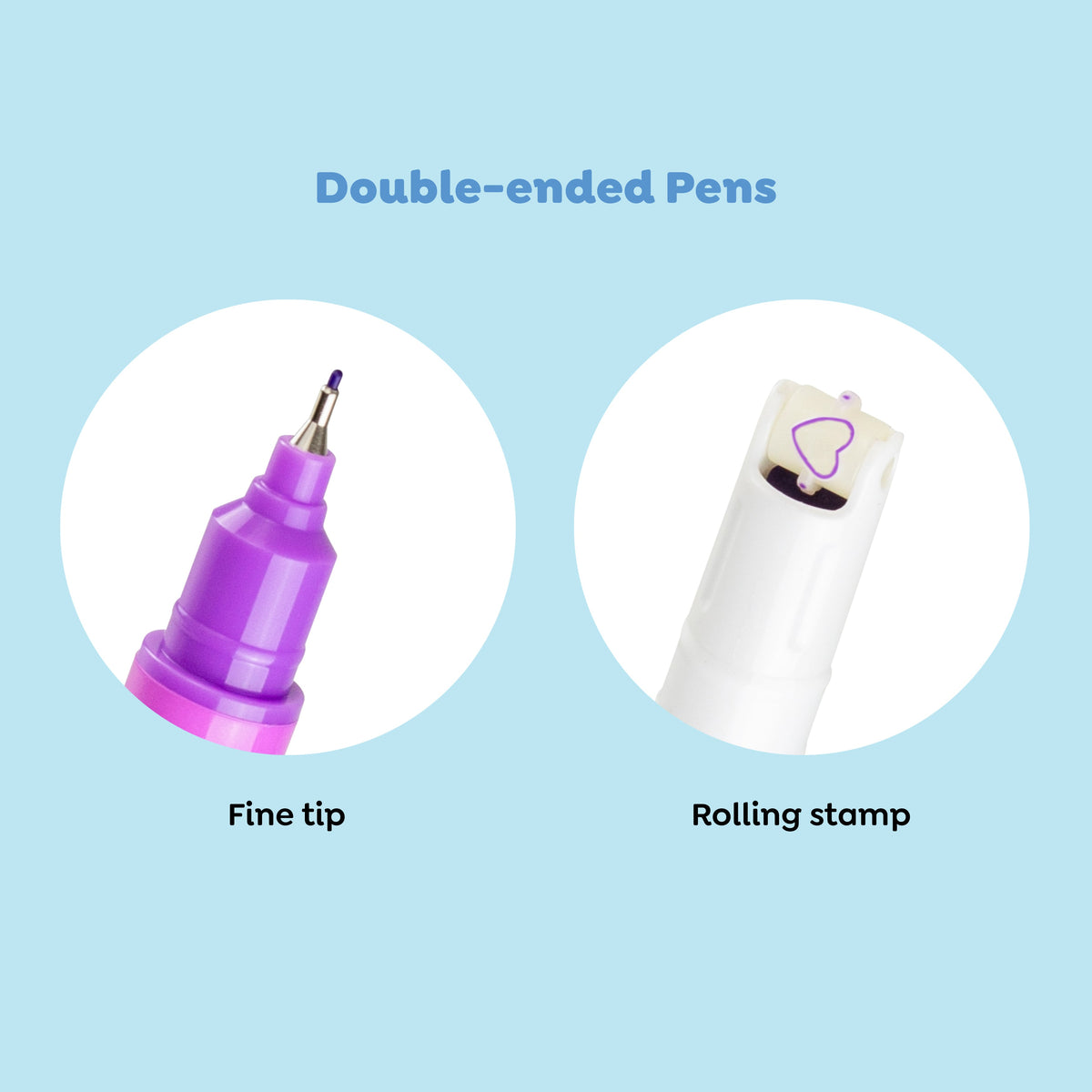 Tiger Tribe Roller Pattern Pens