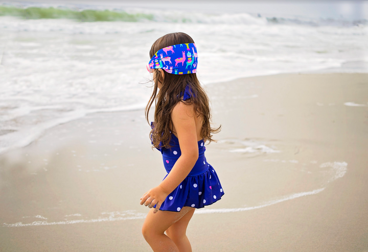 Splash Place Swim Goggles -  Llama Fiesta