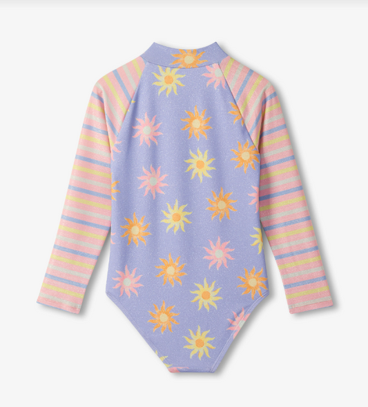 Hatley - Faded Suns Longsleeve Rashguard Swimsuit