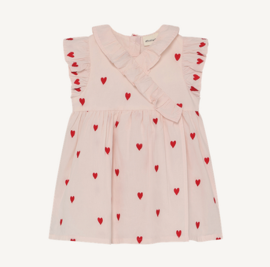 Minymo - Infant Ruffled Heart Dress