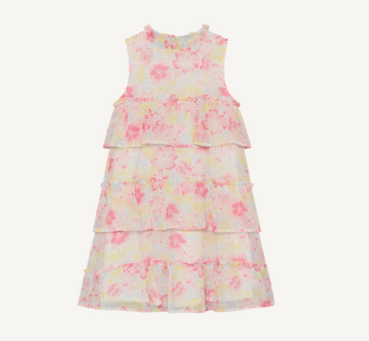 Minymo - Tiered Floral Dress