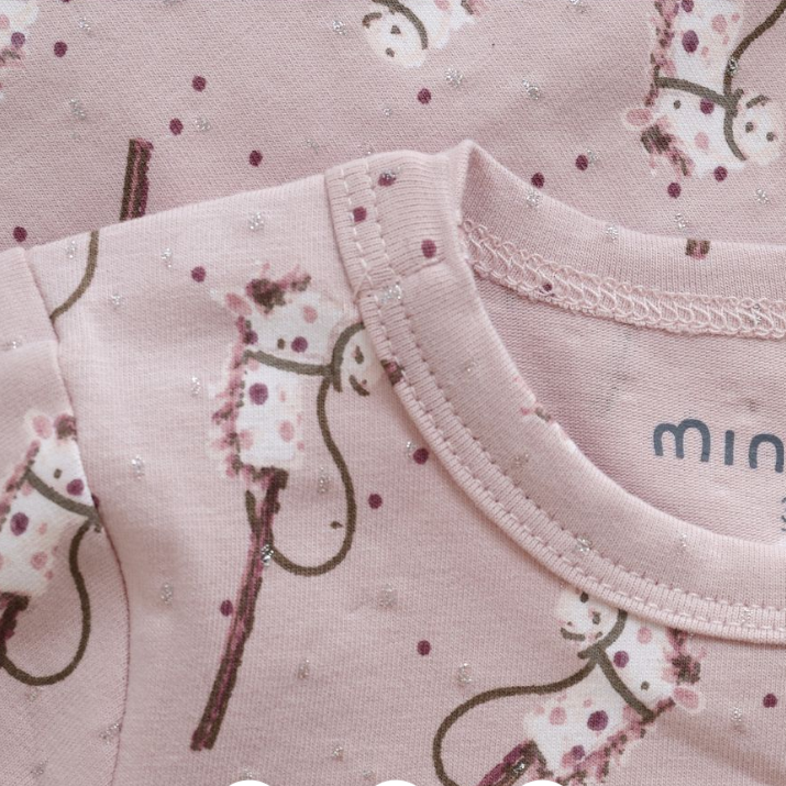 Mimymo - Long Sleeve Hobby Horse Onesie