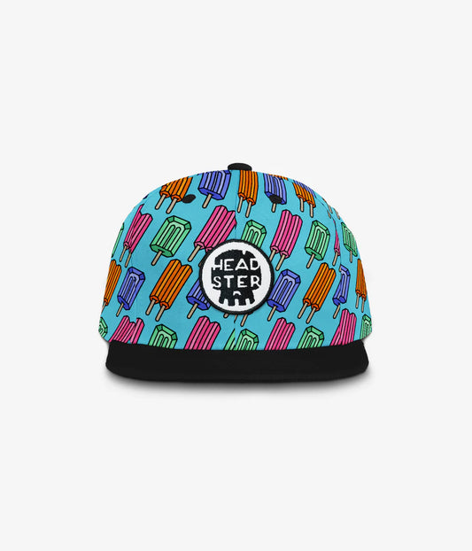 Headster - Snapback Hat - Pop Neon Blue