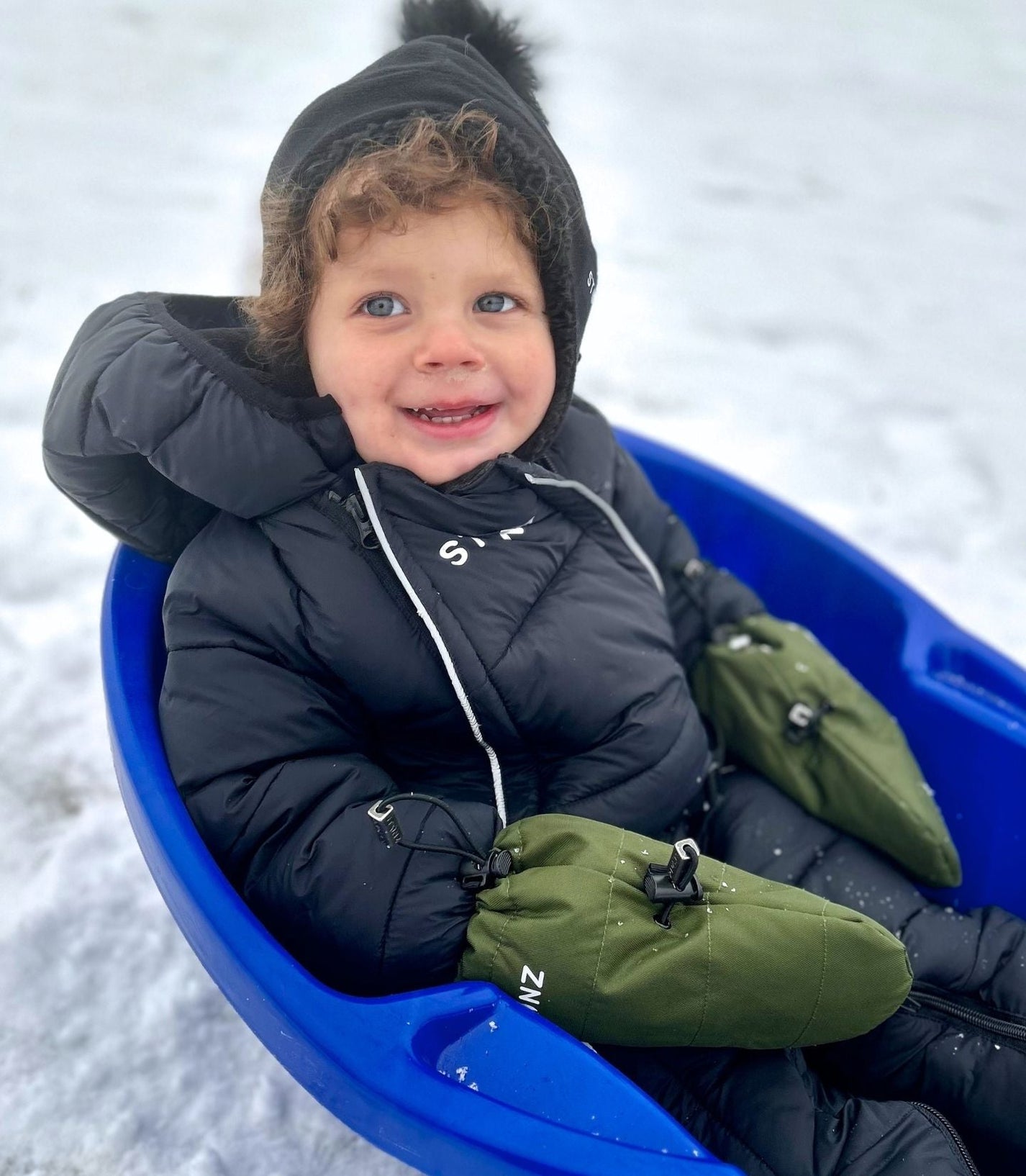 Stonz Snow Mitt Baby - Easy-on, Insulated, Waterproof Mittens