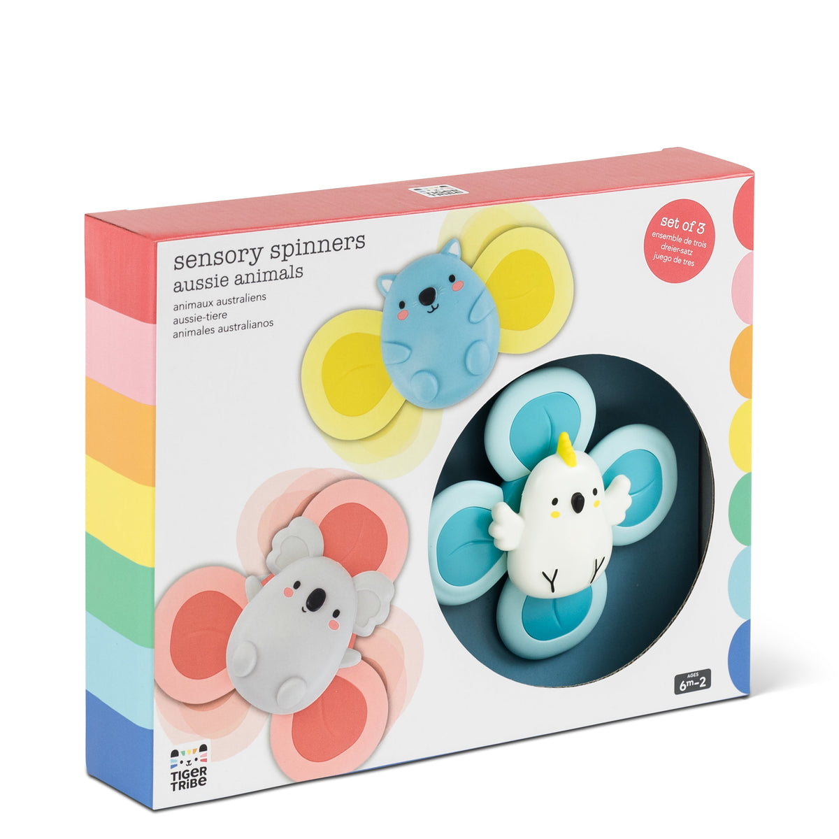 Tiger Tribe Sensory Spinners Aussie Animals