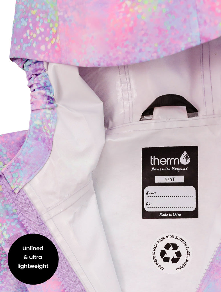 Therm Kids 10K Packaway Rainshell - Dreamland