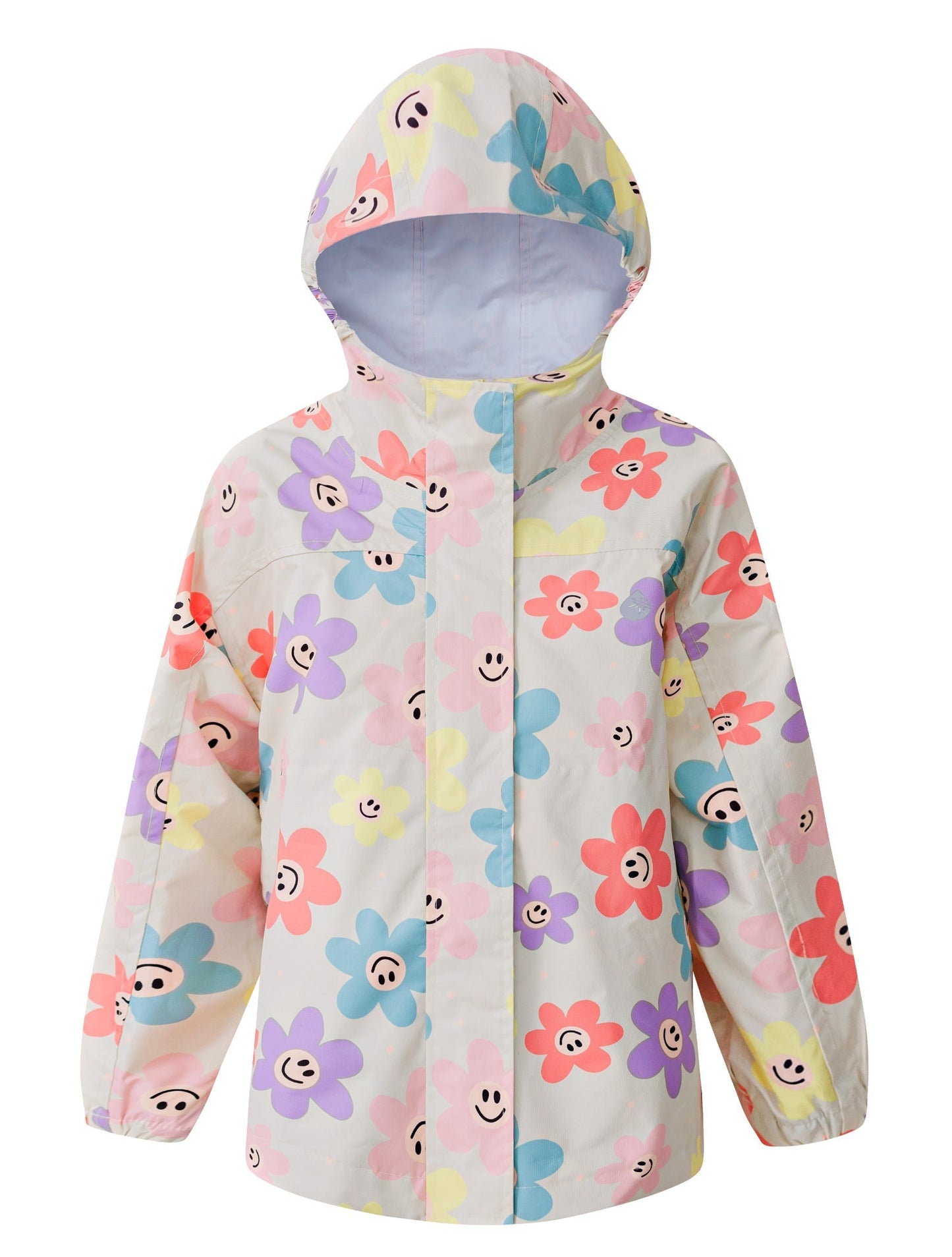 Therm Kids 10K Packaway Rainshell - Happy Daisy