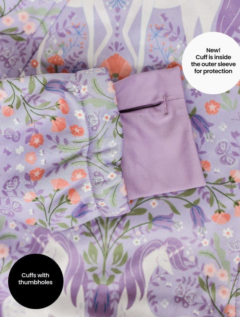 Therm Kids- All-Weather Hoodie - Mystic Garden