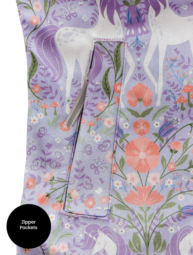 Therm Kids- All-Weather Hoodie - Mystic Garden