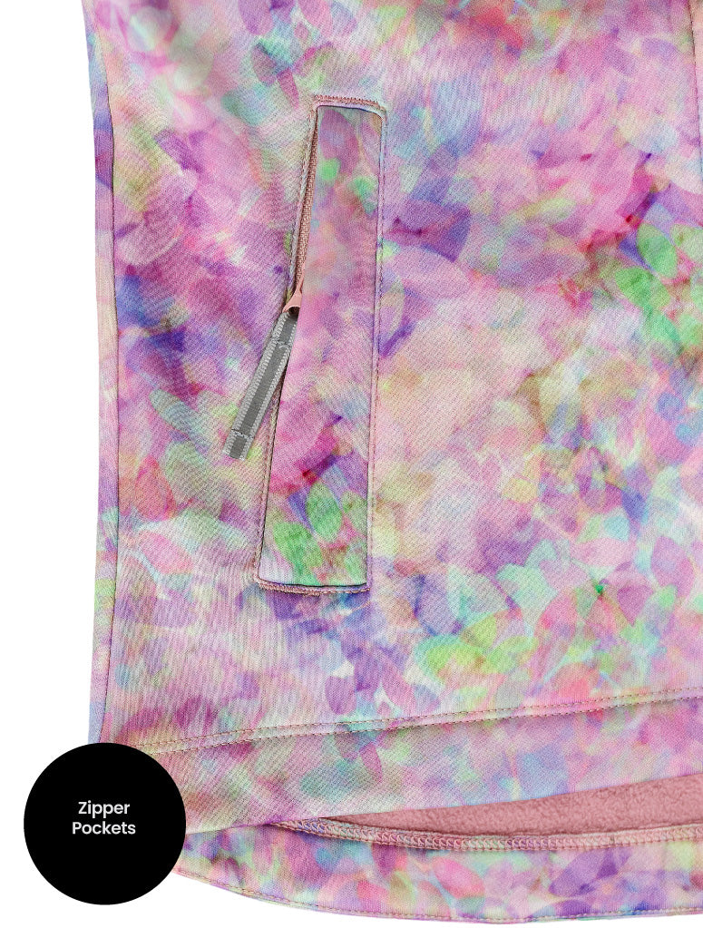 Therm Kids- All-Weather Hoodie - Pretty Petals