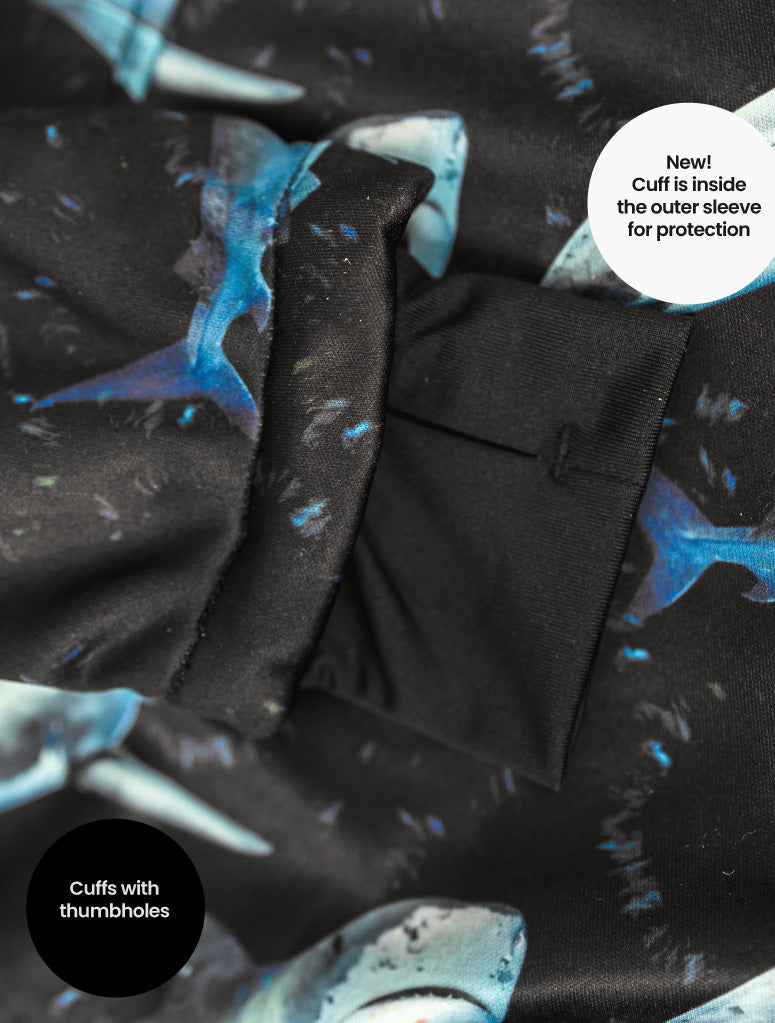 Therm Kids- All-Weather Hoodie - Shark