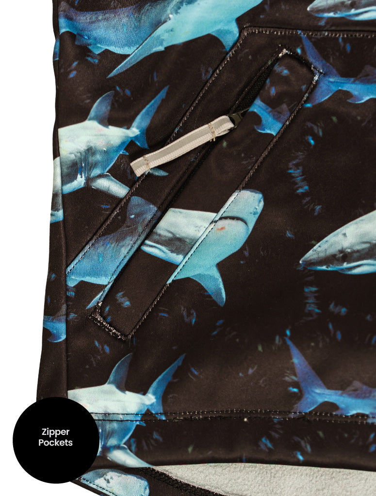 Therm Kids- All-Weather Hoodie - Shark