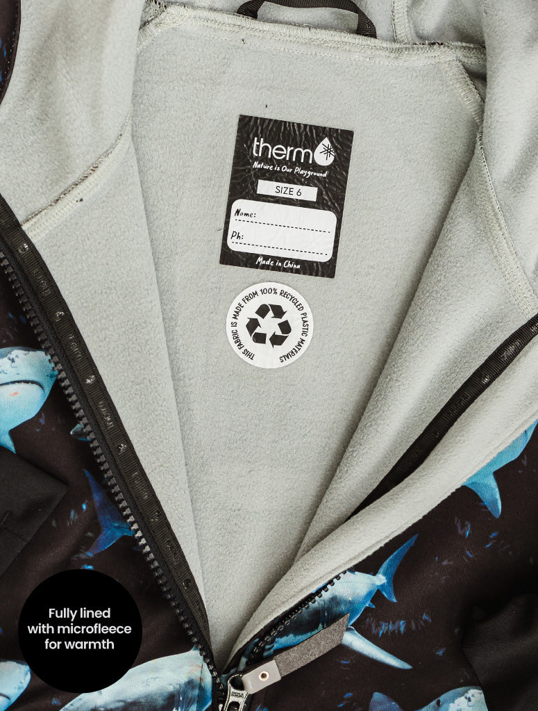 Therm Kids- All-Weather Hoodie - Shark
