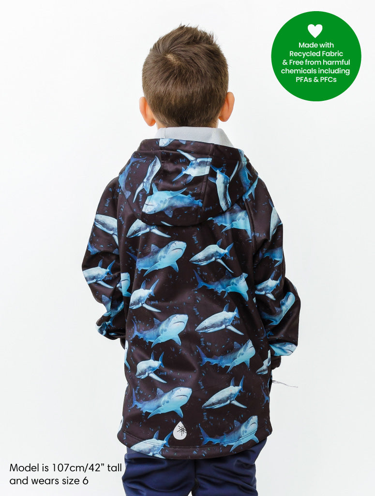 Therm Kids- All-Weather Hoodie - Shark