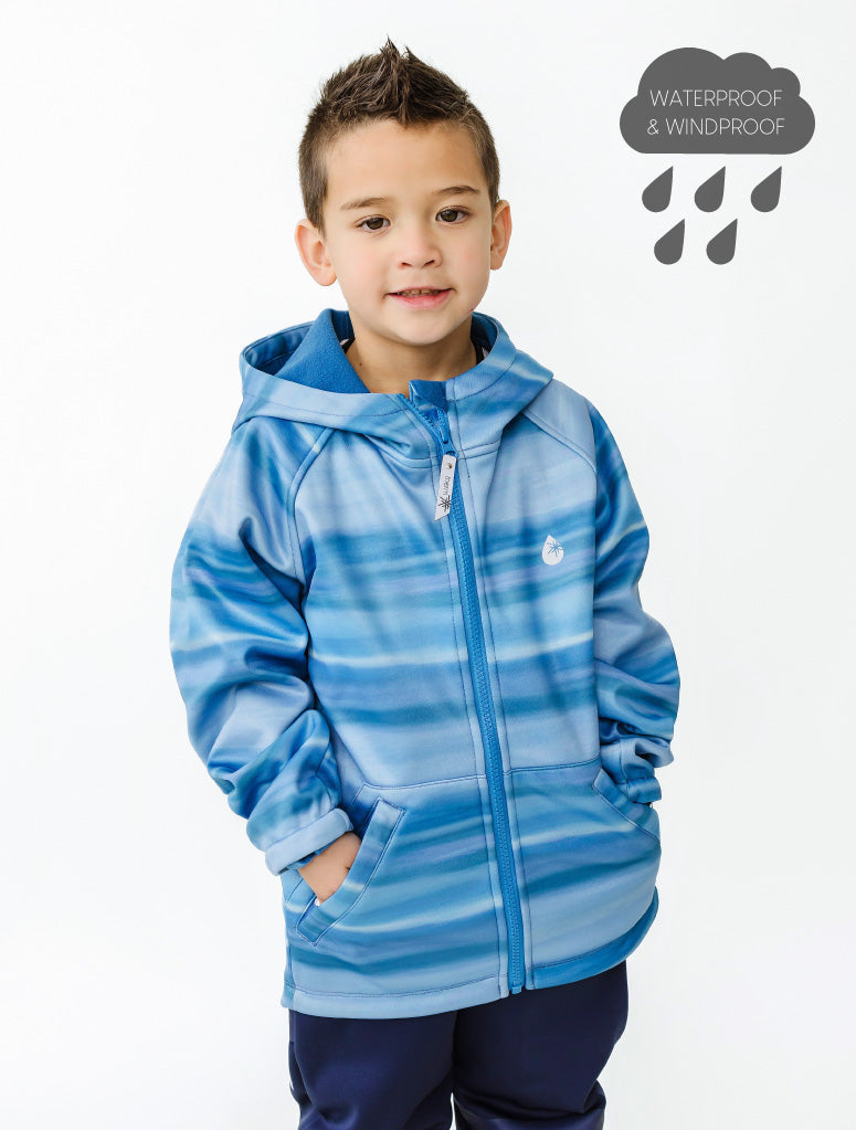 Therm Kids- All-Weather Hoodie - Surf Horizon