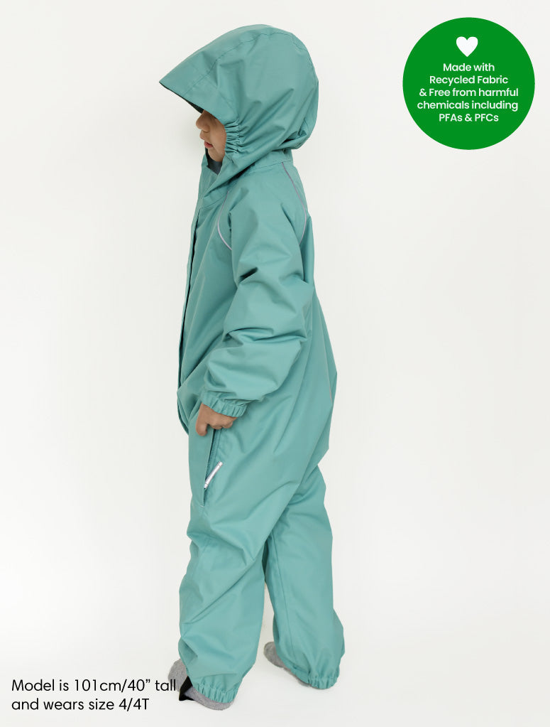 Therm Kids 10K Rainsuit - Seafoam
