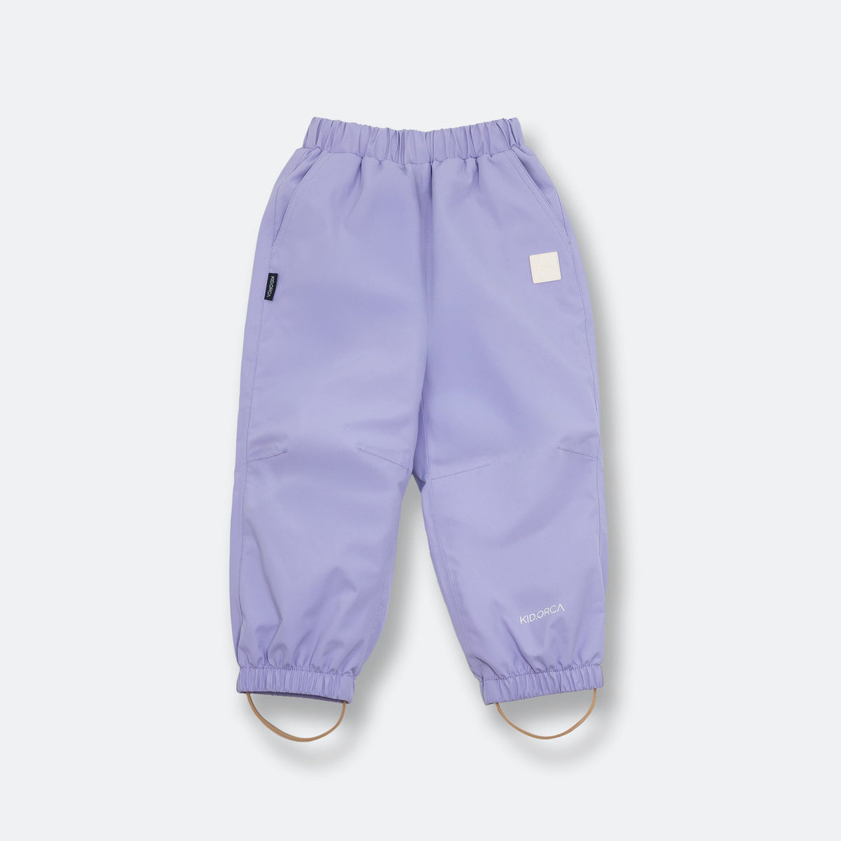 KidORCA Tofino Waterproof Rain Pants in Lilac/Floral