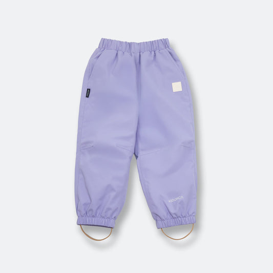 KidORCA Tofino Waterproof Rain Pants in Lilac/Floral
