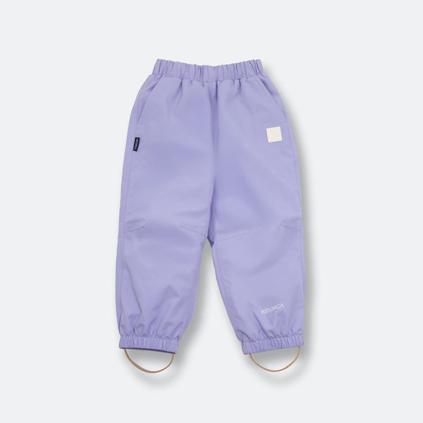 KidORCA Tofino Waterproof Rain Pants in Lilac/Floral