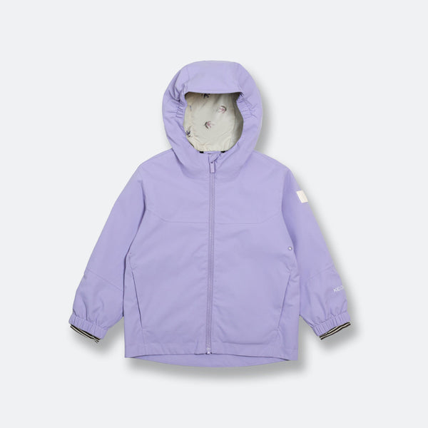 KidORCA Tofino Waterproof Rain Jacket in Lilac/Floral