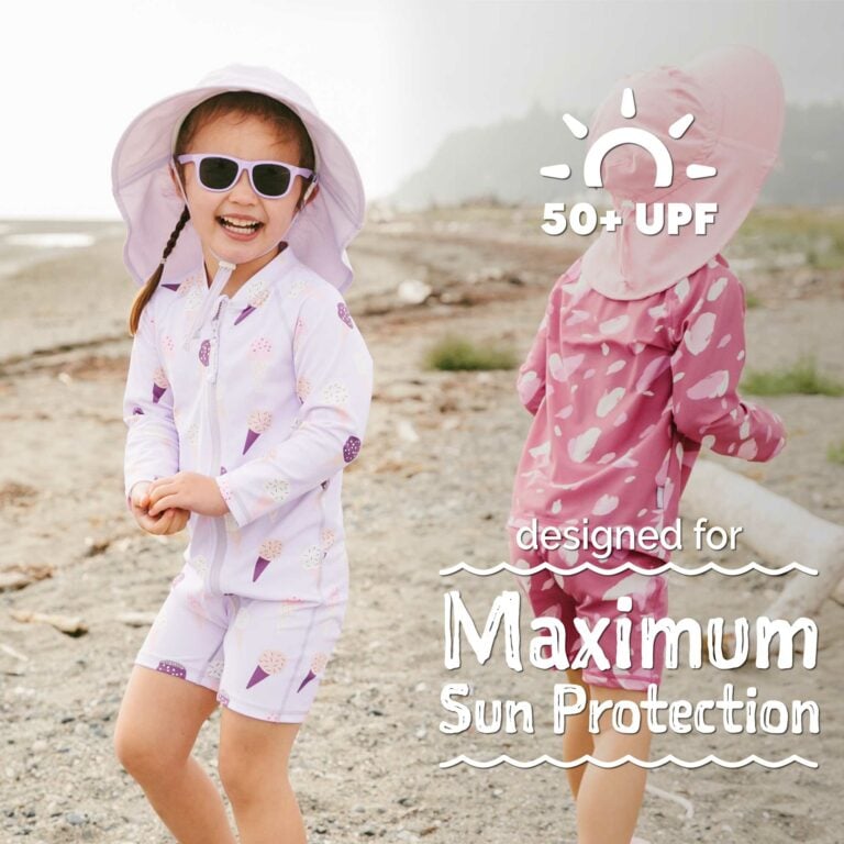 Jan & Jul 1-pc UV Jumpsuit - Lavender Ice Cream