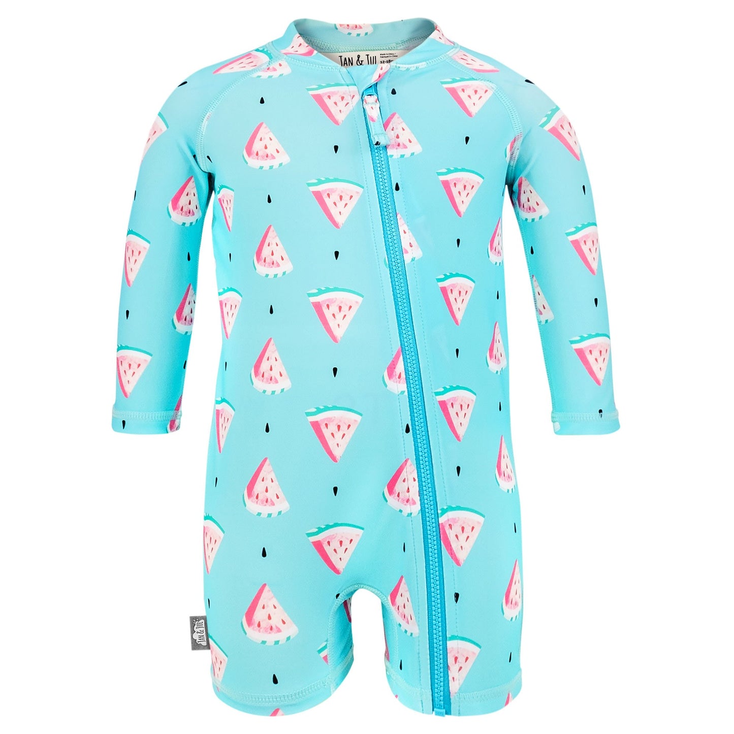 Jan & Jul 1-pc UV Jumpsuit - Watermelon