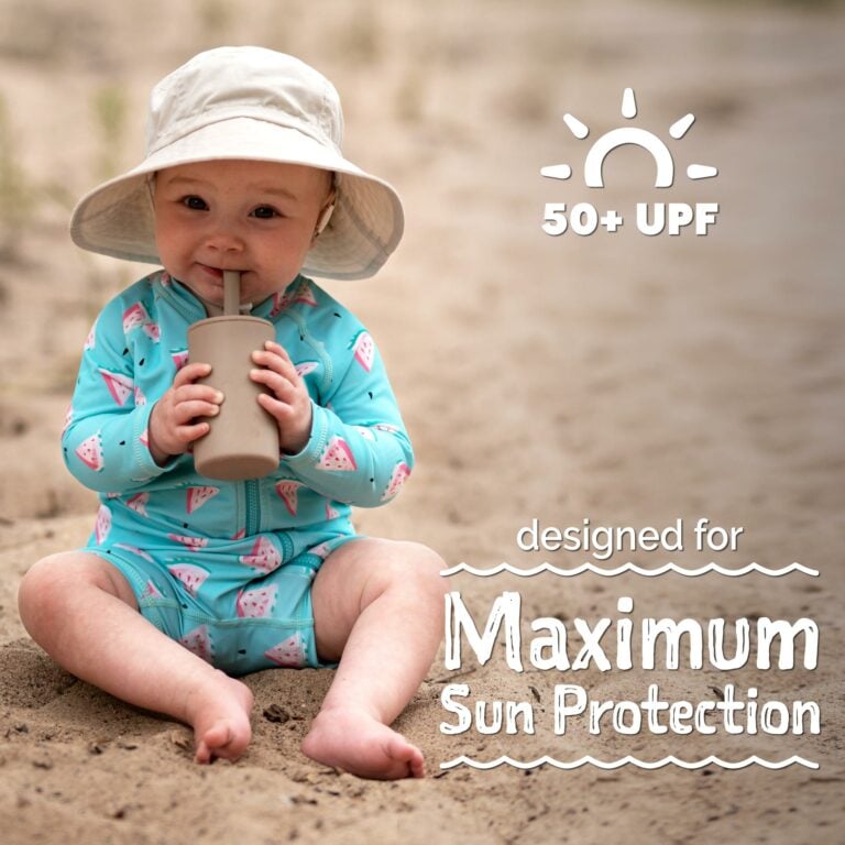 Jan & Jul 1-pc UV Jumpsuit - Watermelon