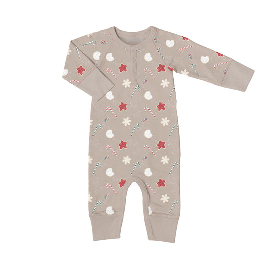 Coccoli Modal Unionsuit Holiday Sweet Treats 3m