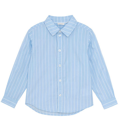 Minymo - Blue Shirt Striped - 5Y