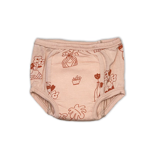 Silkberry Bamboo Training Pants Plantastic Print