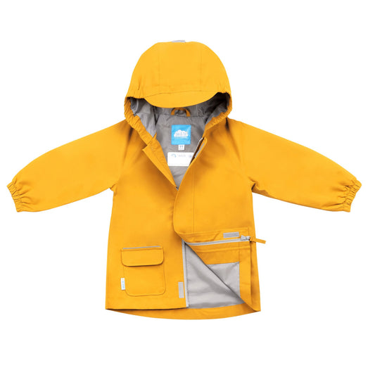 Jan & Jul -  Puddle-Dry Waterproof Rain Jacket - Yellow