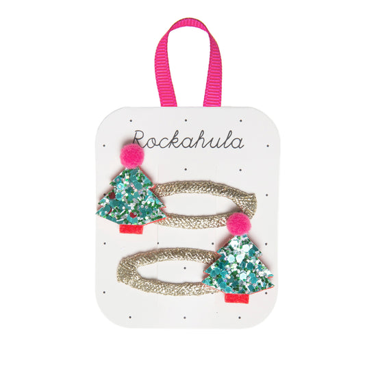 Rockahula - Xmas Tree Glitter Clips